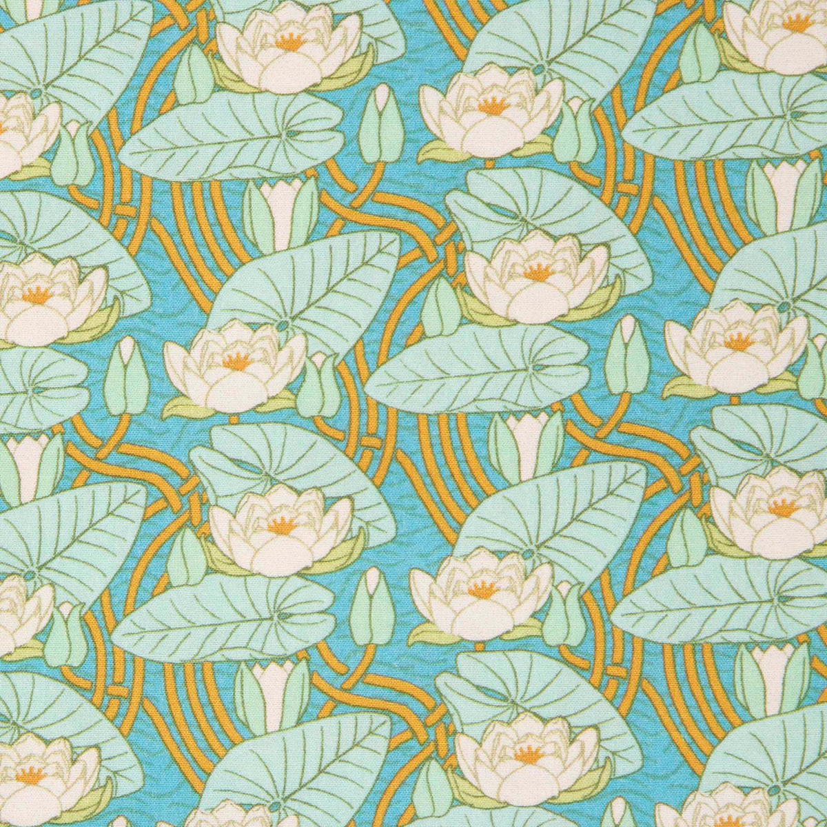 PATCHWORK-STOFFPAKET Art Déco III – Fat Quarter 4er-Set, 100% Baumwolle - Multicolor, Textil (50/55cm) - Homescapes