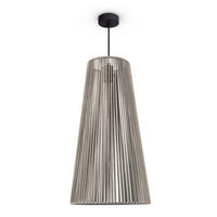 PENDELLEUCHTE Hugo Pd1 Mayve - Schwarz, Metall (32/32/60cm) - Paco Home