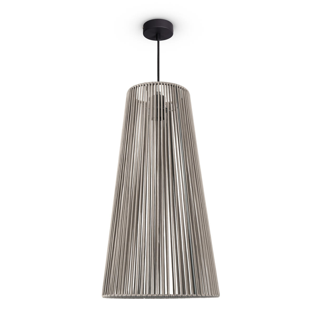 PENDELLEUCHTE Hugo Pd1 Mayve - Schwarz, Metall (32/32/60cm) - Paco Home