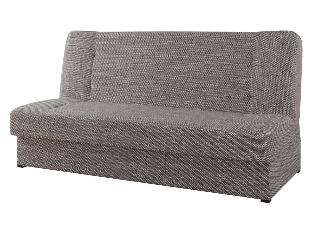 SCHLAFSOFA Zelka - Grau, Holz/Kunststoff (192/93/85cm) - MIRJAN24