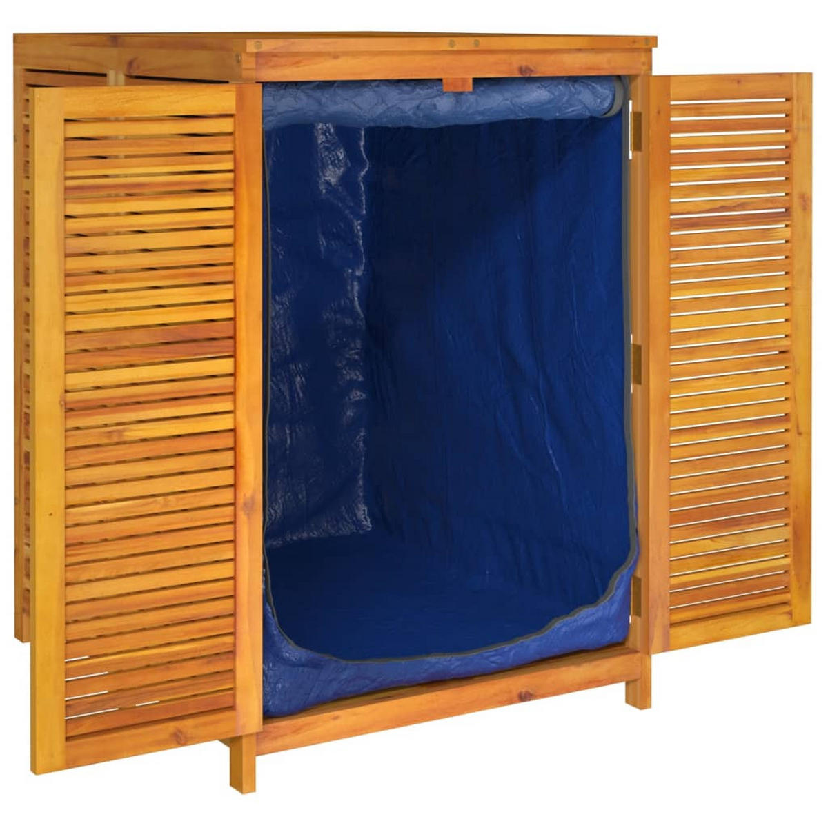 GARTENBOX 70x87x104 cm Massivholz Akazie - Braun, Holz (70/104/87cm) - furnicato