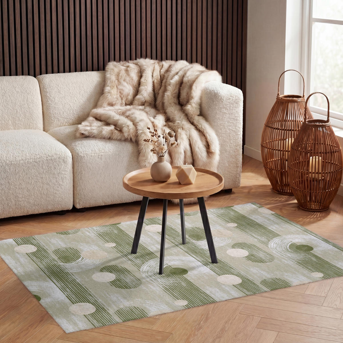 KOBERCE - Umelecké - Moderné - Zelené - 120x80 cm - olivovozelená, textil/plast (120/0.4cm) - OnlyWow