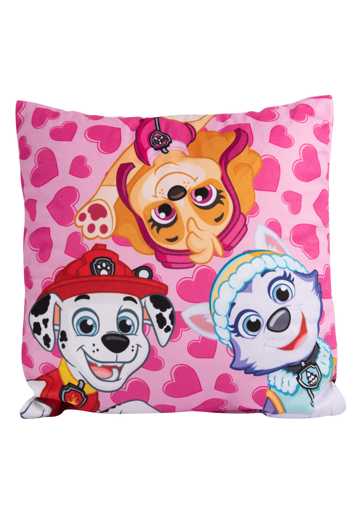 KINDERKISSEN Paw Patrol Girl's Time Rosa 30 x 30 cm - Rosa, Textil (30/30cm) - United Labels