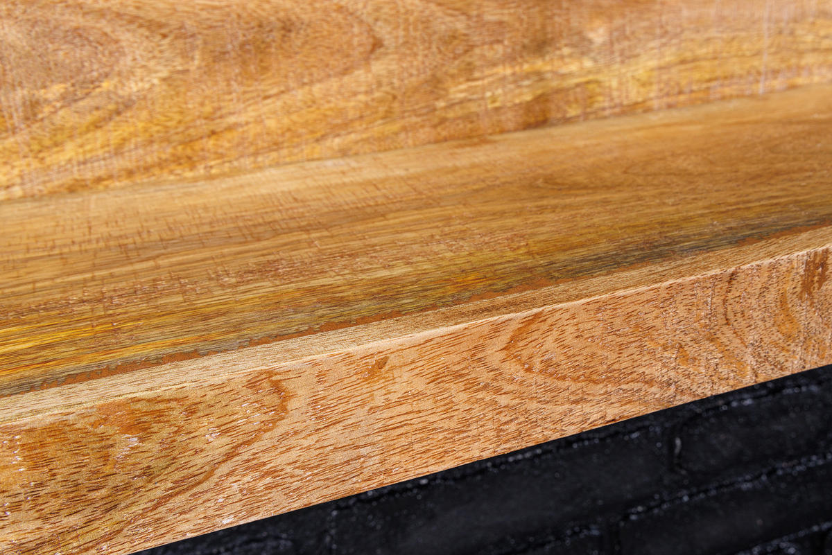 WANDREGAL MAKASSAR Mango Natur 140 cm - Naturfarben, Holz (140/17/24cm) - riess-ambiente