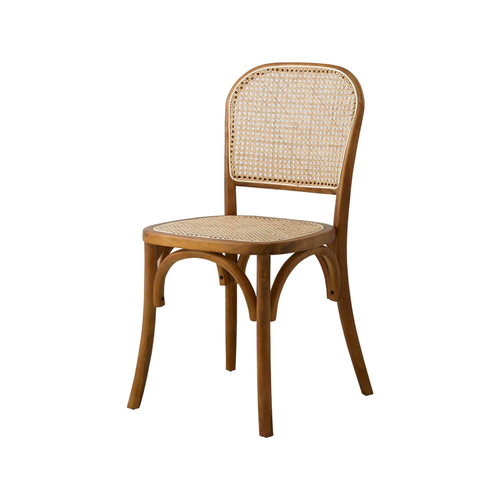 ESSZIMMERSTUHL WICKY Braun 44x50x86 cm - Braun, Holz (44/86/50cm) - FURNLUX