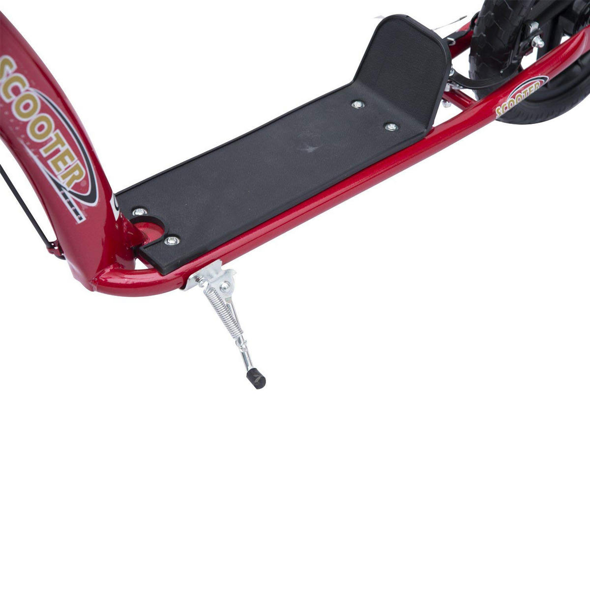 KINDERSCOOTER DE-16937 30 cm EVA-Reifen Rot - Rot, Metall (120/52/88cm) - ComfortXL