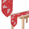 WEIHNACHTSTISCHLÄUFER 180x35cm - Hellrot, Textil (35/180cm) - KRUMAD