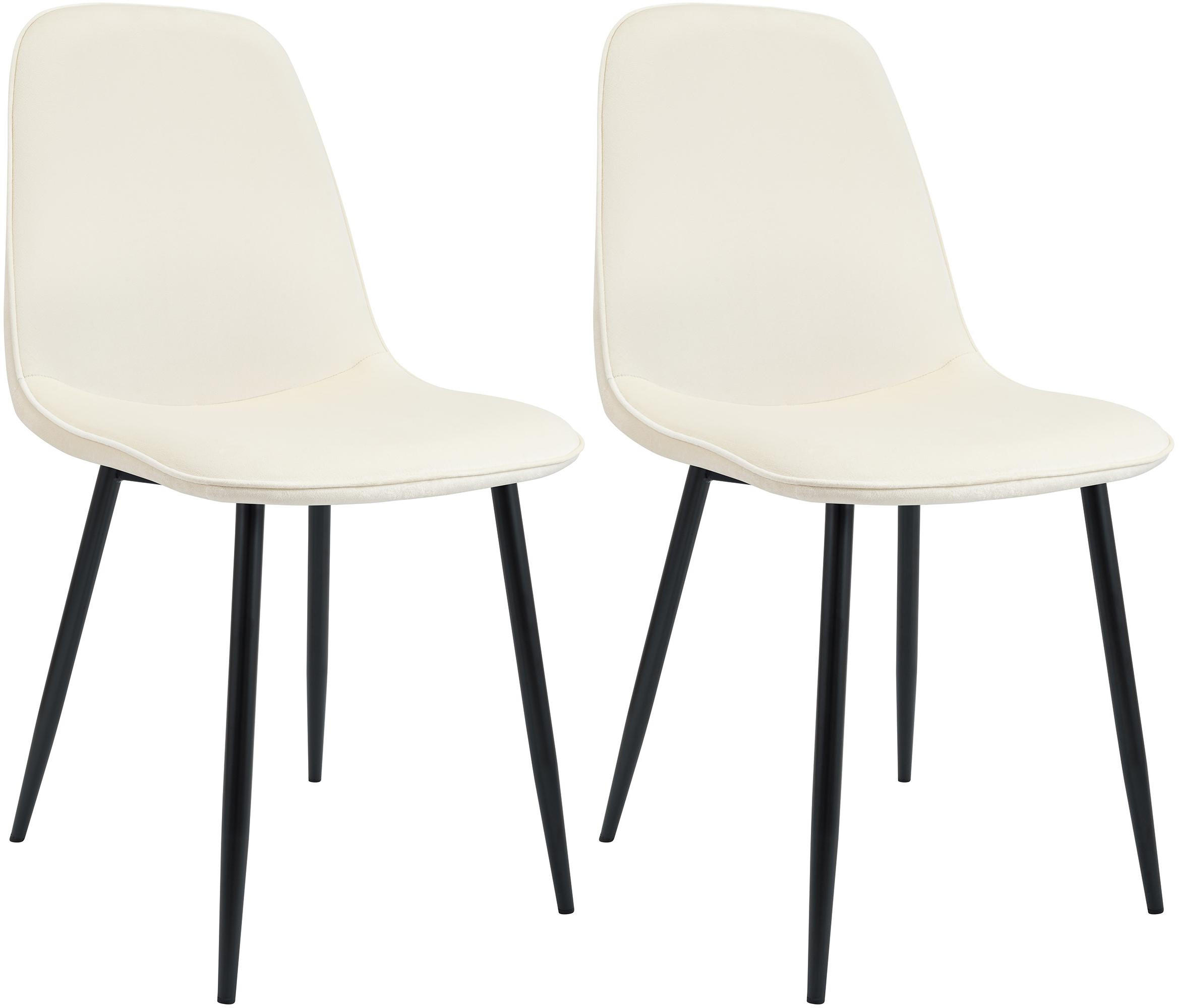Deluke Esszimmerstuhl Creme 45x88x54 cm