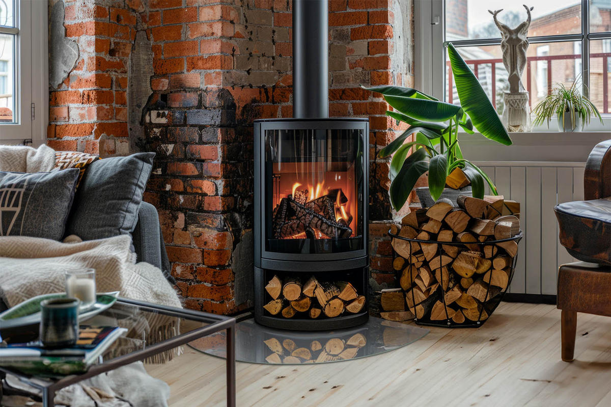 GLASPLATTE für Kamin 100x100 cm Grau - Grau, Glas (100/100/0.4cm) - ArtPrintCave