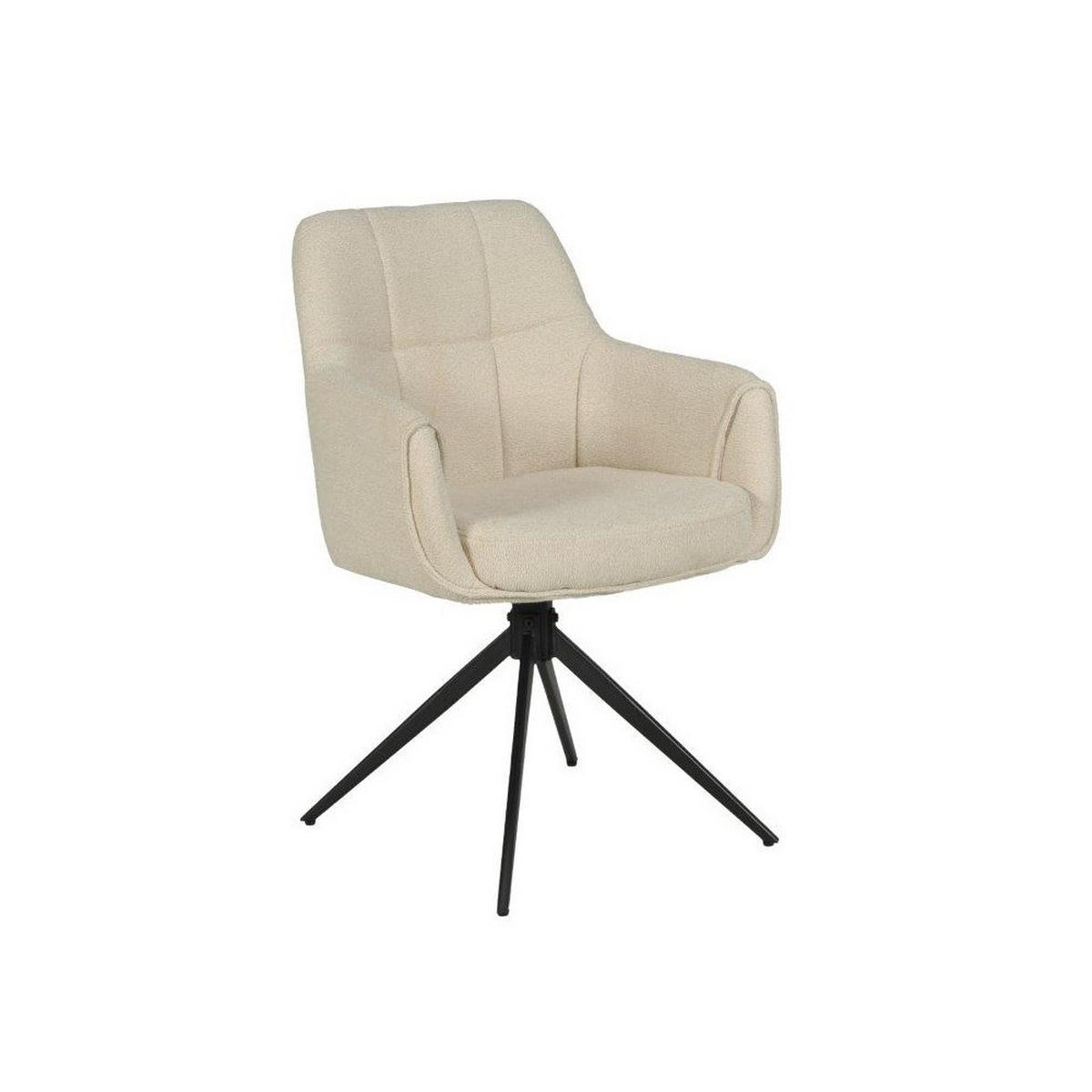 DREHSTÜHLE 2-er SET/ LINEA - Beige - Beige, Textil (60/87/58cm) - Weber Industries