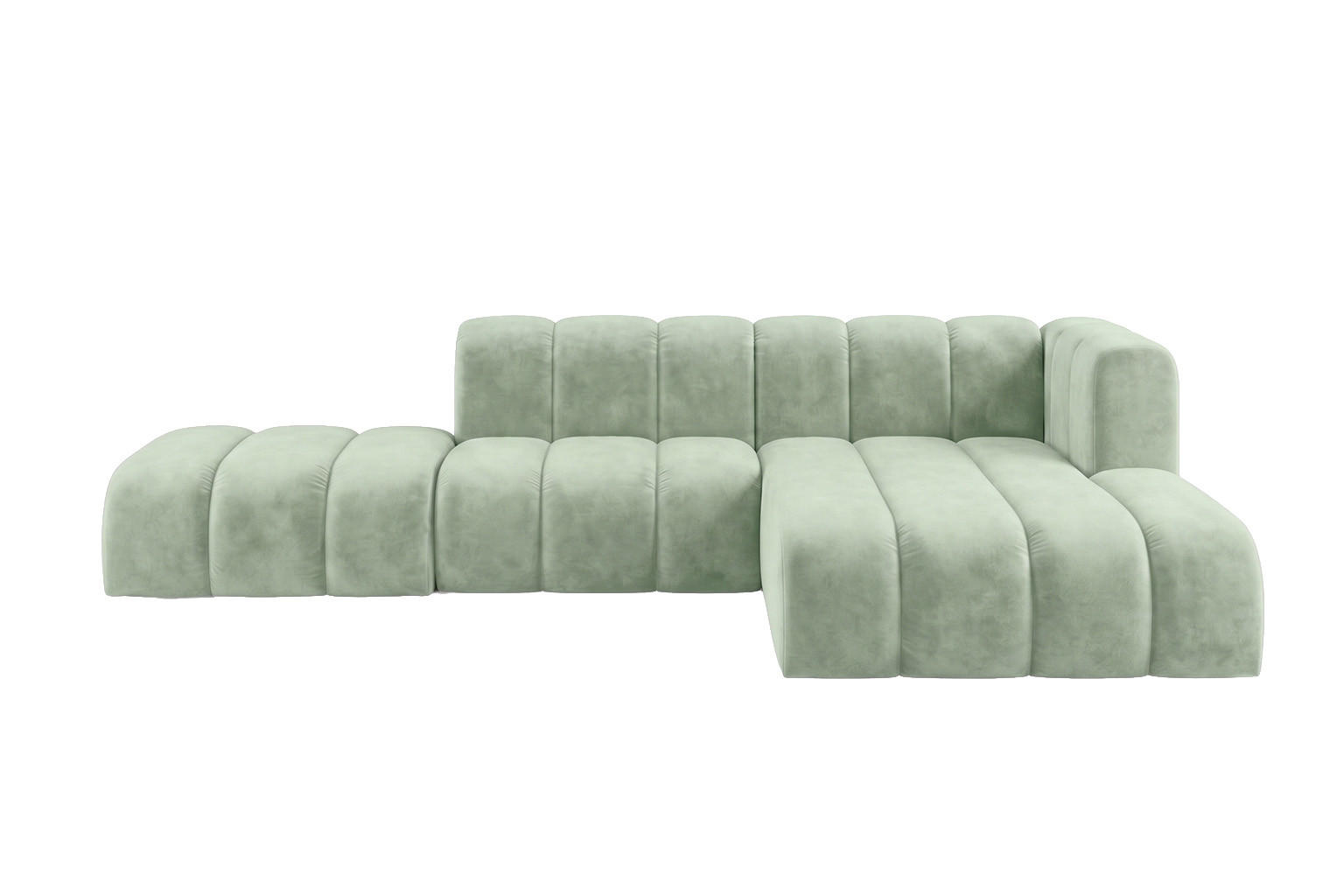 Kaiser Möbel Ecksofa Mintgrün 295x179 cm