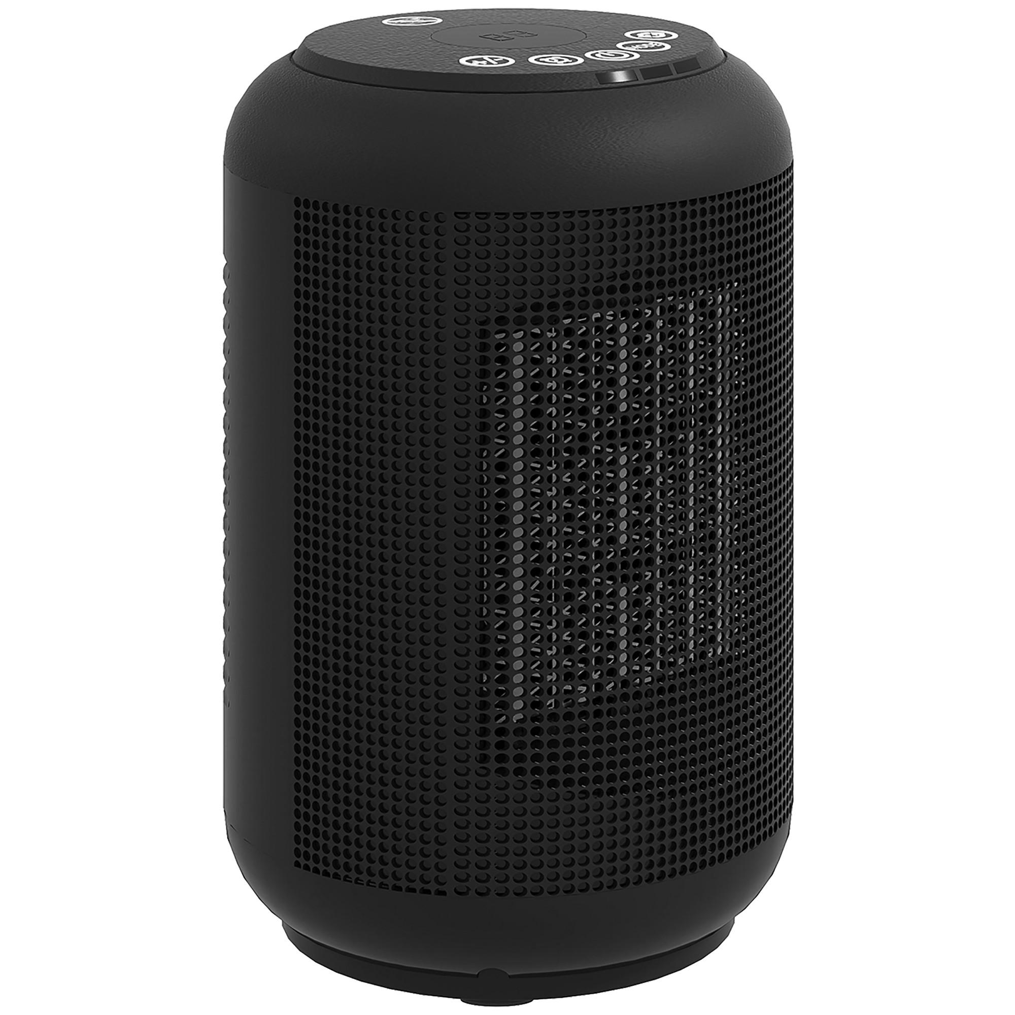 HEIZLÜFTER DE-17068 PTC-Keramik 1500 W Schwarz - Schwarz, Kunststoff (14/21.5/14cm) - ComfortXL