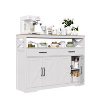 SIDEBOARD 140x40x105 cm 2 Schubladen 4 Türen weiß - Weiß, Holz (140/105/40cm) - LEBENLANG