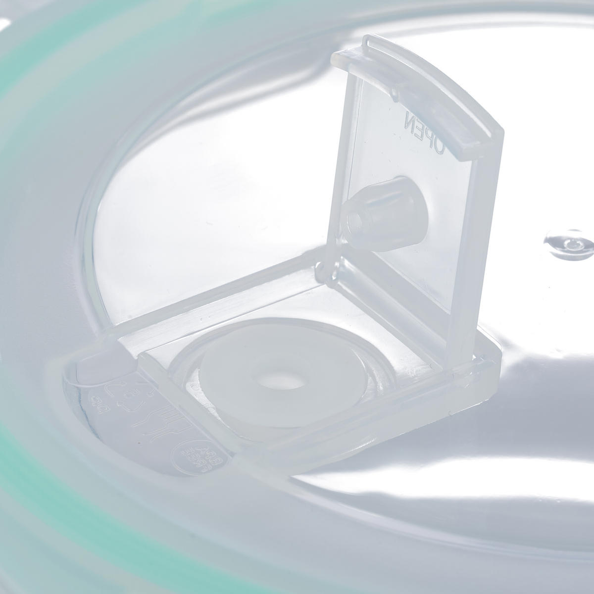 SÚPRAVA sklenených dóz - priehľadné, plast/sklo (13.5/6/13.5cm) - Relaxdays