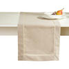 TISCHLÄUFER Tideno - Beige, Textil (180/40/1cm) - home&you
