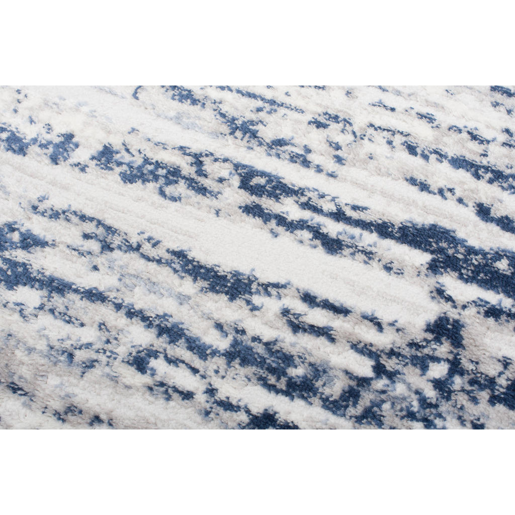 Thumbnail - Tapiso Teppich, Blau, Grau, Textil, 80x150 cm, in verschiedenen Größen erhältlich, pflegeleicht, Teppiche & Böden, Teppi...