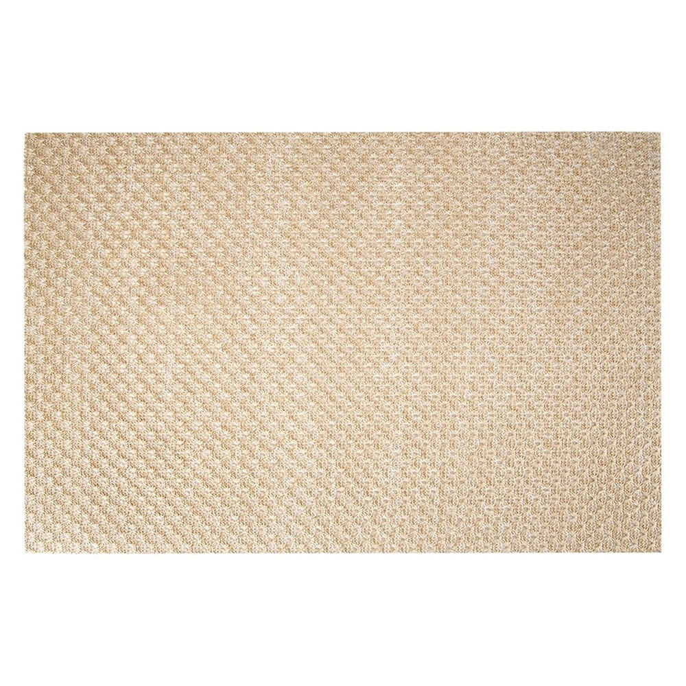 TISCHUNTERLAGE, Kunststoff, hellbeige/gold, 45 x 30 cm - Beige/Goldfarben, Kunststoff (1cm) - Home Styling Collection