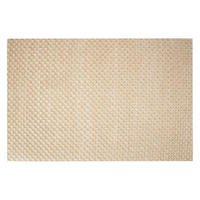 TISCHUNTERLAGE, Kunststoff, hellbeige/gold, 45 x 30 cm - Beige/Goldfarben, Kunststoff (1cm) - Home Styling Collection
