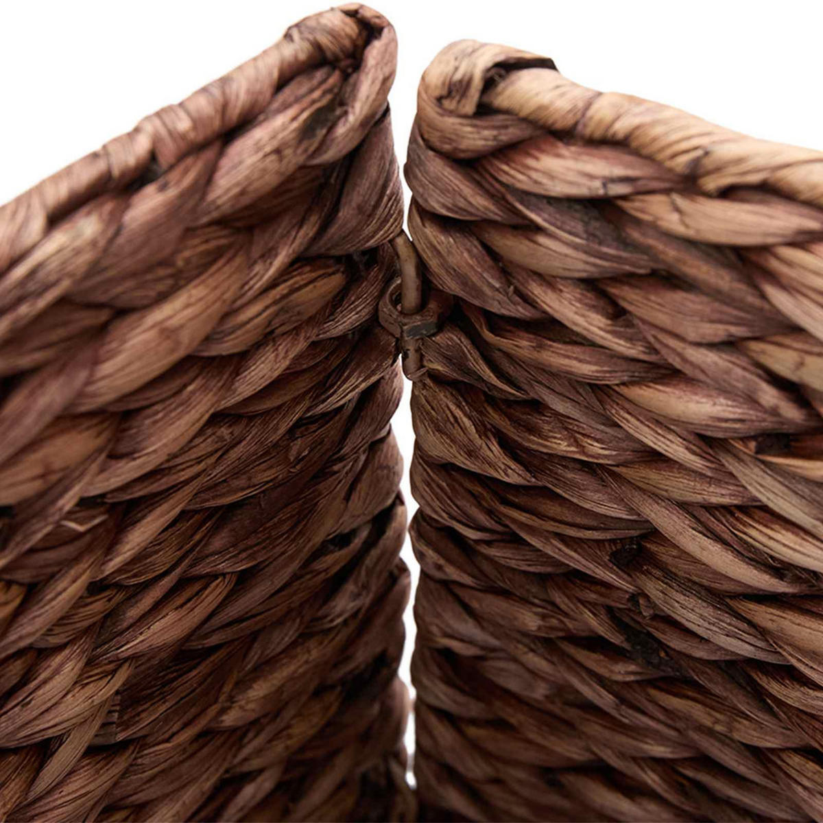 WEIHNACHTSBAUMKRAGEN 50/50/25 cm Braun Wasserhyazinthe - Braun, Naturmaterialien (50/25/50cm) - vidaXL