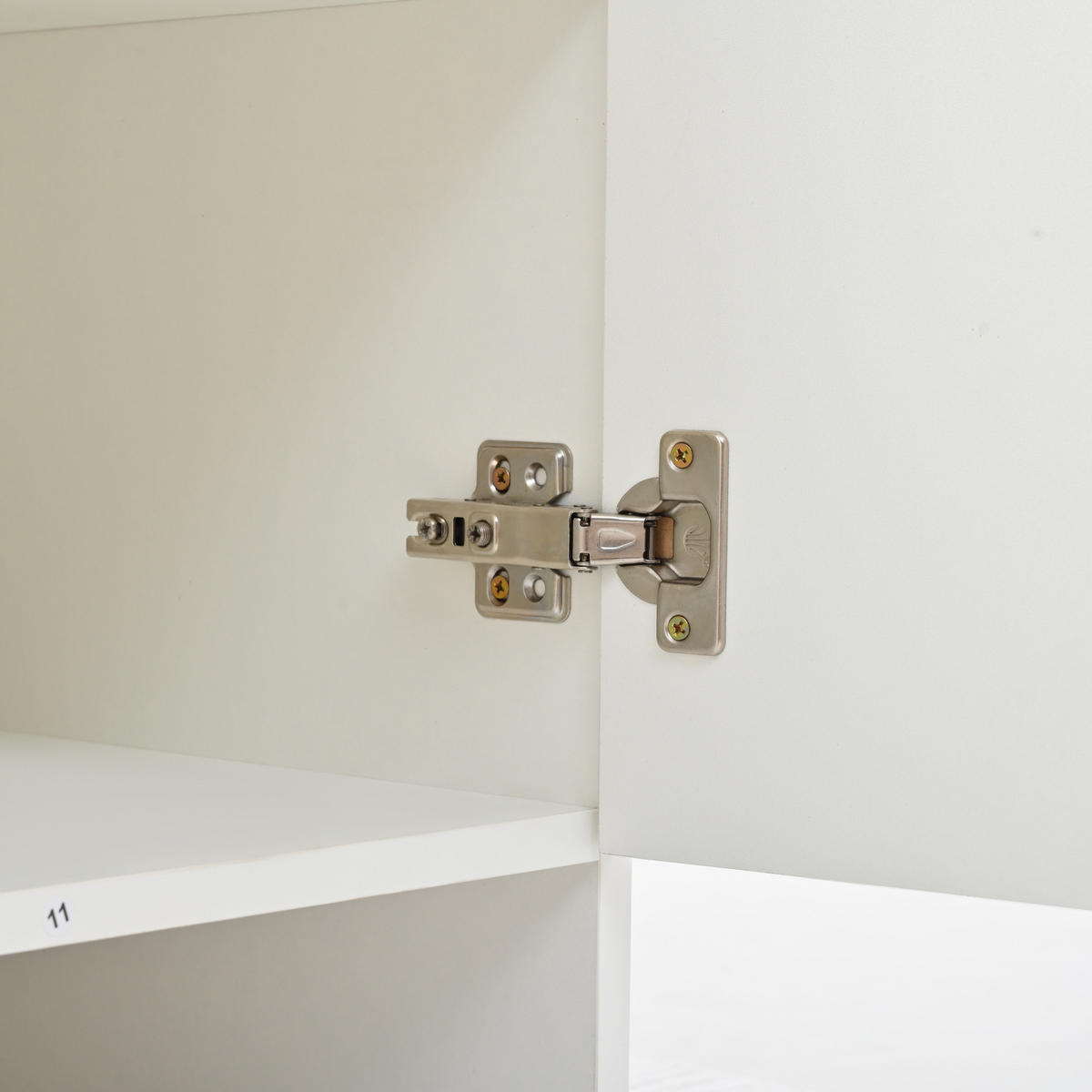GARDEROBEN-SET in Weiß mit Schuhbank und Polster für Flur, B85/T33.5/H200 cm - Weiß, Holzwerkstoff (85/200/33.5cm) - STILVORA