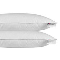 KOPFKISSEN 2er-Set, Super-Mikrofaser 40/80 cm - Weiß, Textil (40/80cm) - Homescapes