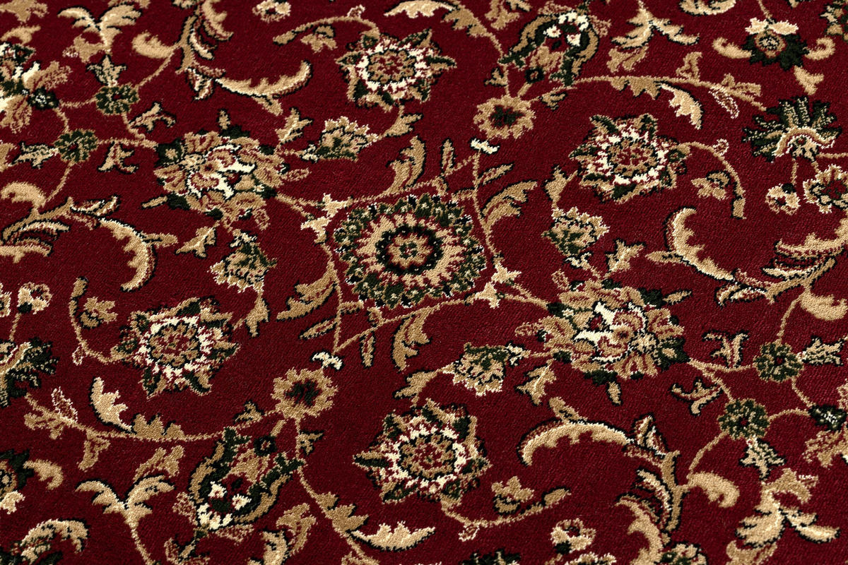 TEPPICH Royal 150 cm - Rot, Textil (150/150cm) - rugsX