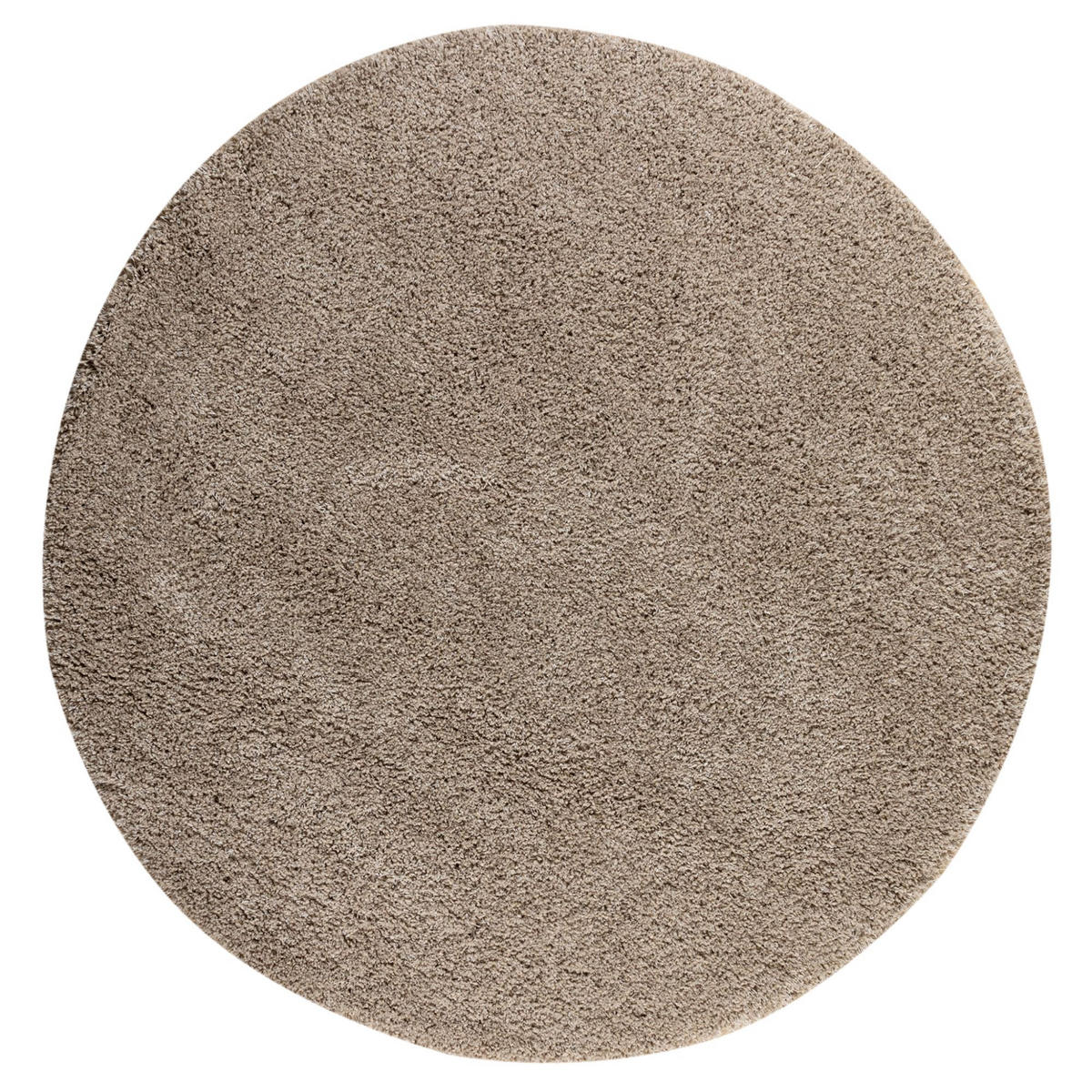 HOCHFLORTEPPICH 200/200 cm Twilight rund - Beige, Textil (200/200cm) - Steffensmeier