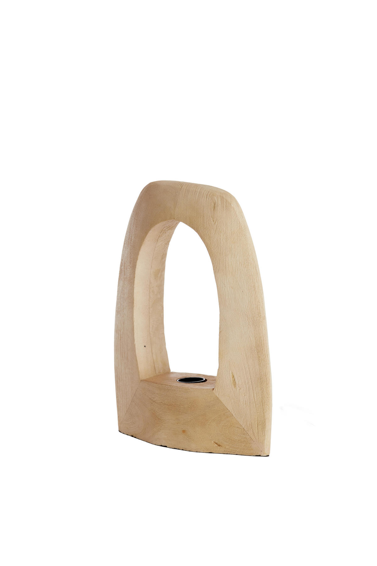 TISCHLEUCHTE Carini Braun 27/10/35 cm - Braun, Holz (27/10/35cm) - Light & Living