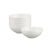 DESSERTSCHALEN White Pearl weiß ø 13 cm 6er Set - Weiß, Keramik (13cm) - Villeroy & Boch