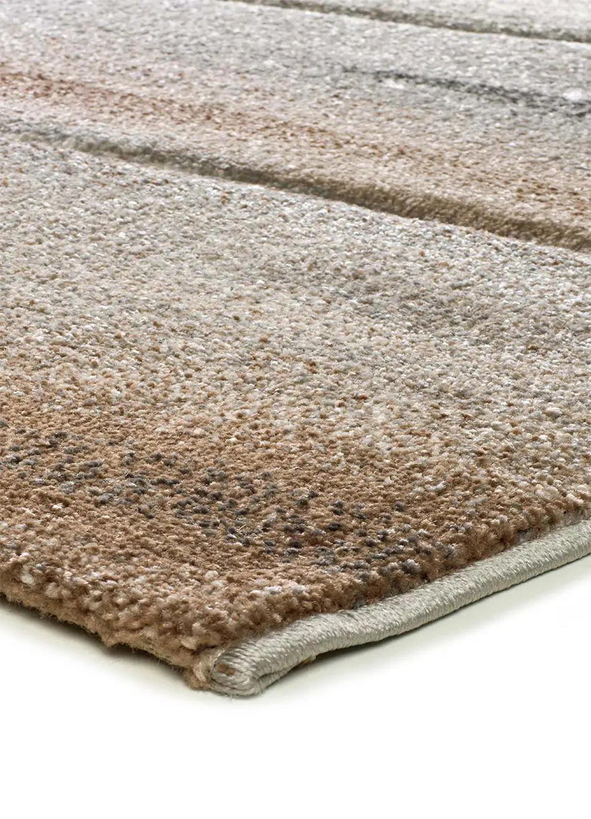 KURZFLORTEPPICH Beige / Braun Badet 200/290 cm - Beige/Braun, Naturmaterialien/Textil (200/290cm) - Atticgo