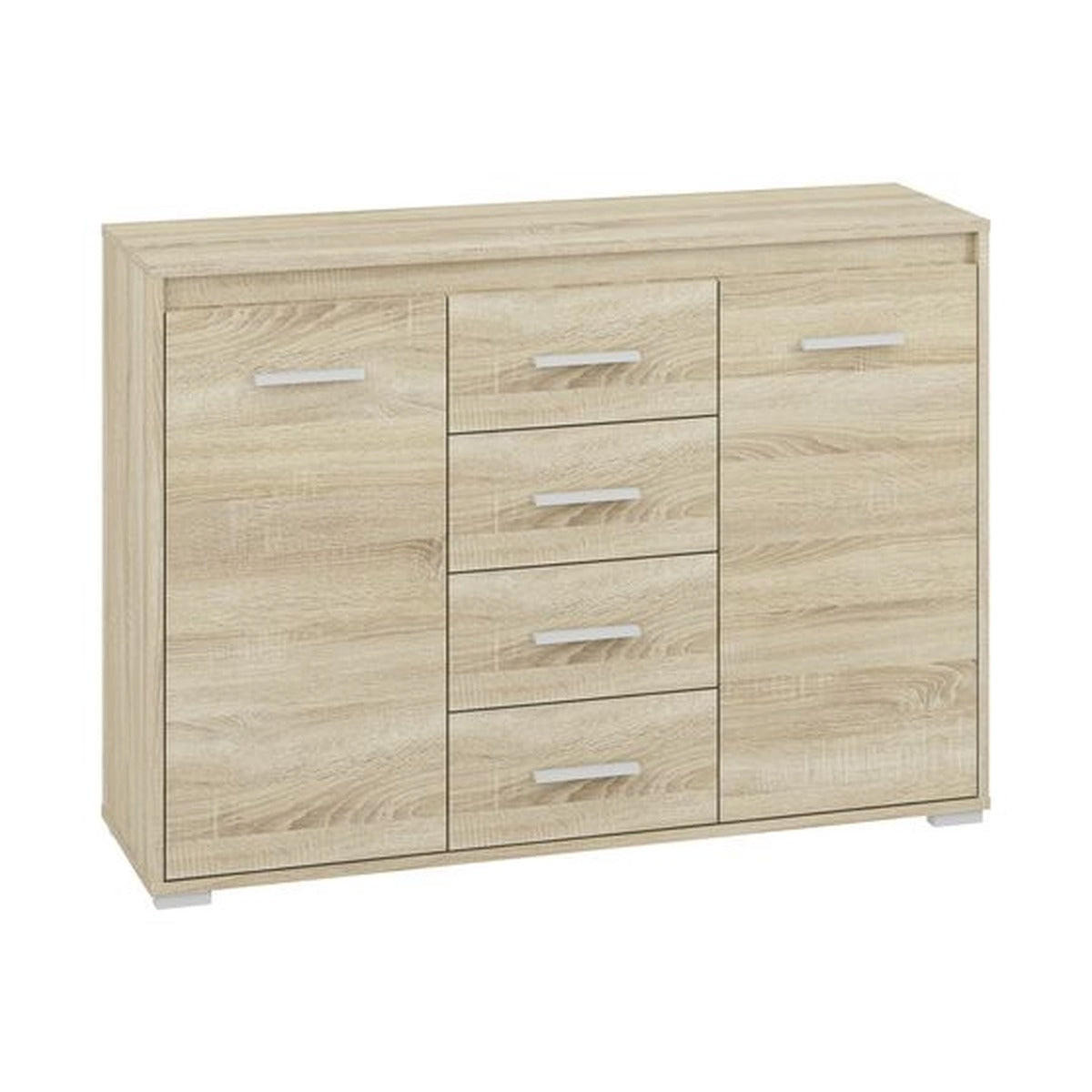 hi-markt Kommode Sonoma Eiche 120x85x34 cm