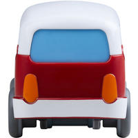 SPIELZEUGAUTO Kullerbü - Roter Bus, ab 2 Jahren - Multicolor, Kunststoff (6/9cm) - Haba