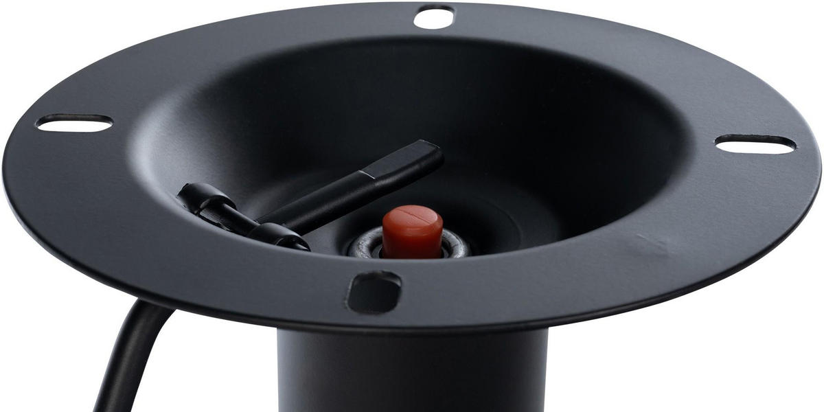 METALL schwarz - Schwarz, Metall (38/53/38cm) - CLP