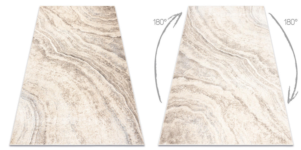 TEPPICH Fusion 120/170 cm - Creme, Textil (120/170cm) - rugsX