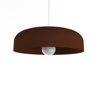 HÄNGELEUCHTE - Dunkelbraun, Metall (40/40/10cm) - Lumicom