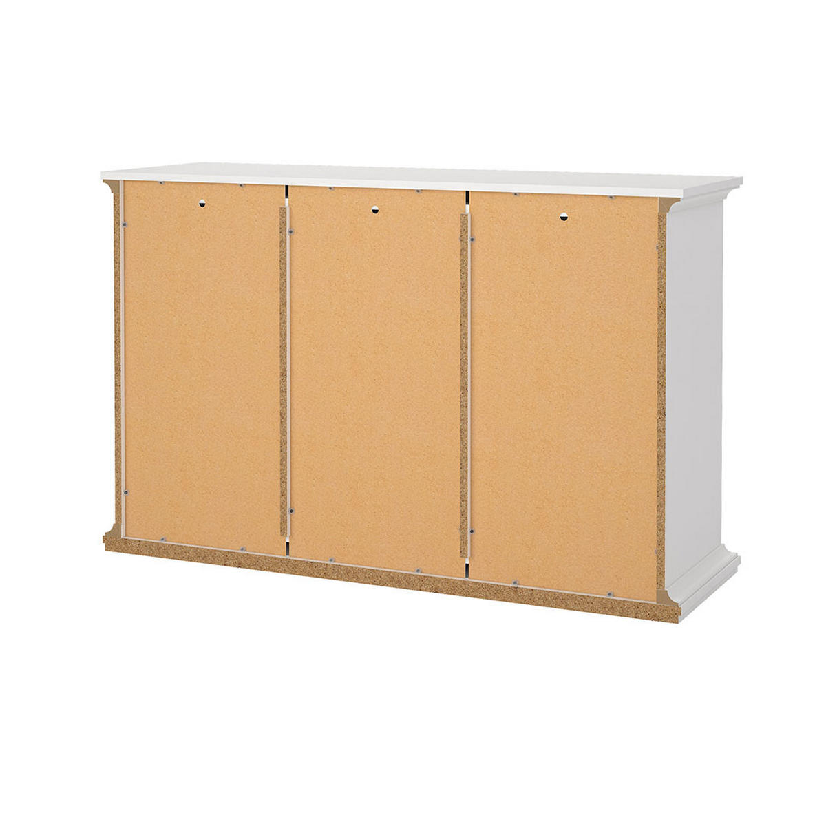 SIDEBOARD Venedig Weiß 144/46/92 cm - Weiß, Holzwerkstoff (144/92/46cm) - ebuy24