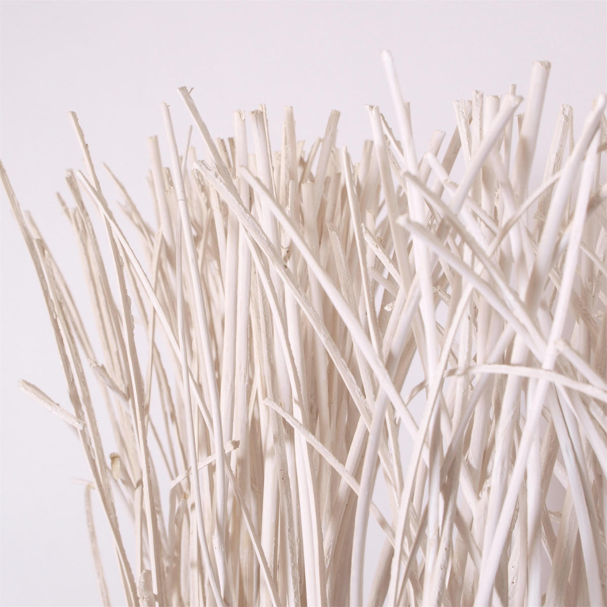 RAUMTEILER Nature 3-tlg. Weidenholz weiß - Weiß, Naturmaterialien (120/160/3cm) - DESIGN DELIGHTS