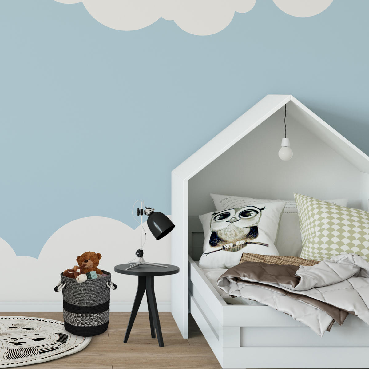 ÚLOŽNÝ koš - viacfarebná, textil/plast (43/40/33cm) - Relaxdays