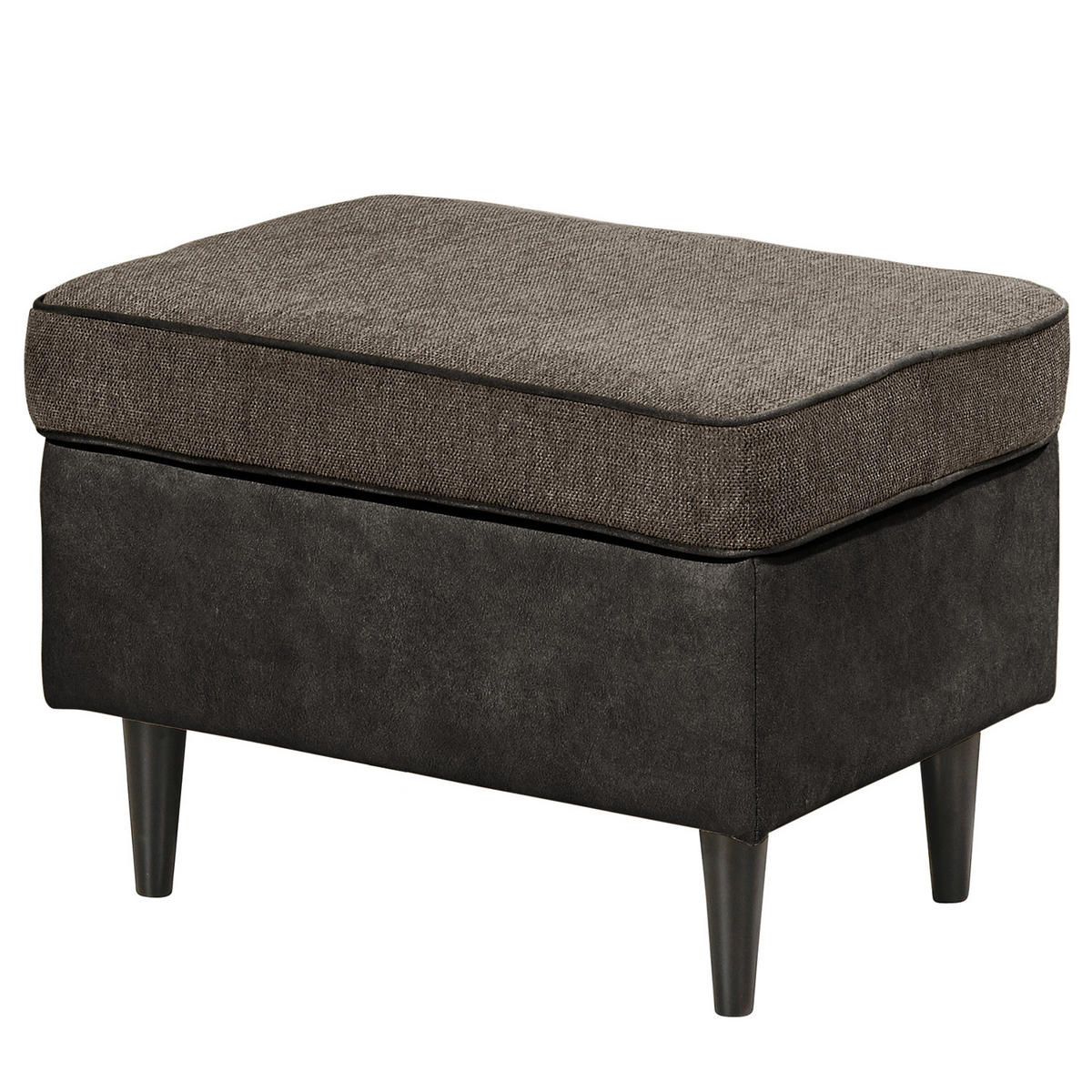 SESSEL - Schwarz/Braun, Holzwerkstoff/Buchenholz (78/102/98cm) - home24
