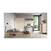 SCHLAFZIMMER Set 5-tlg. – ALESSIO System – Beige - Beige, Holzwerkstoff (212/88/137cm) - hi-markt