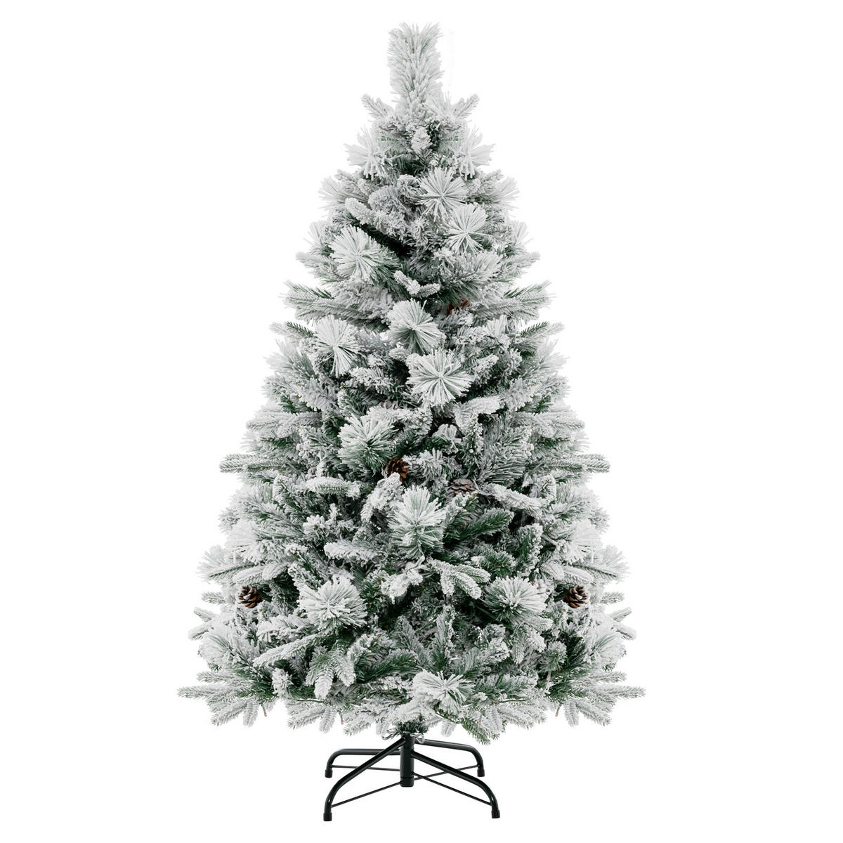 WEIHNACHTSBAUM 150cm Grün - Grün, Kunststoff (136cm) - COSTWAY