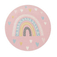 KINDERTEPPICH 200/200 cm Nino 887 - Pink, Textil (200/200cm) - Paco Home