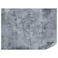 FOTOTAPETE für Schlafzimmer Traumfänger Vintage Säulen 250x175 - Grau, Papier (250/175cm) - Muralo