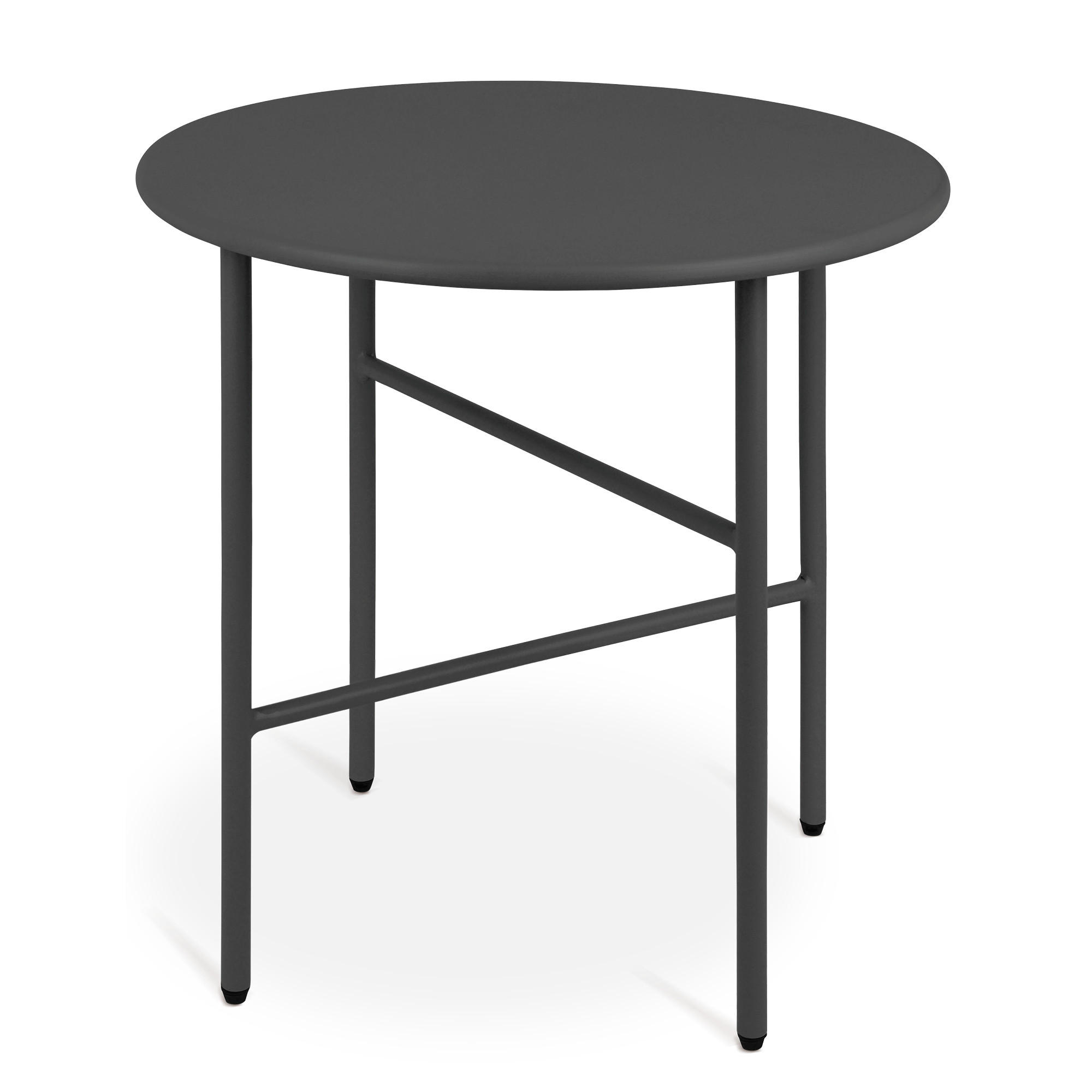 BoMoe Beistelltisch Schwarz 44x46x44 cm