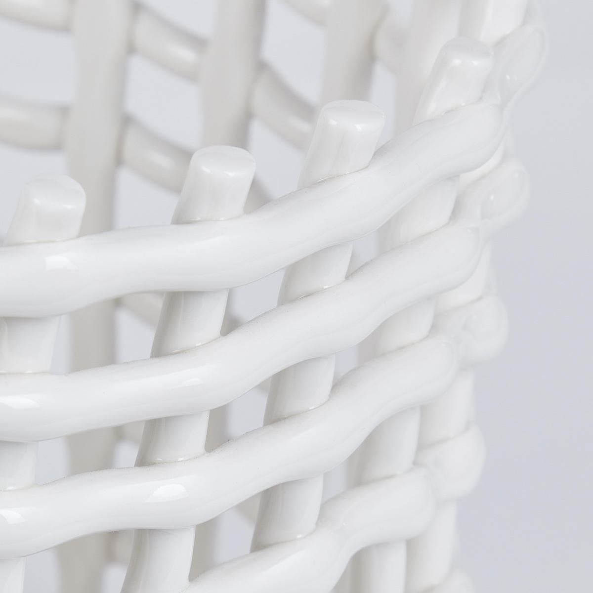 AUFBEWAHRUNGSKORB Craft - Weiß, Keramik (24/24/20cm) - Butlers