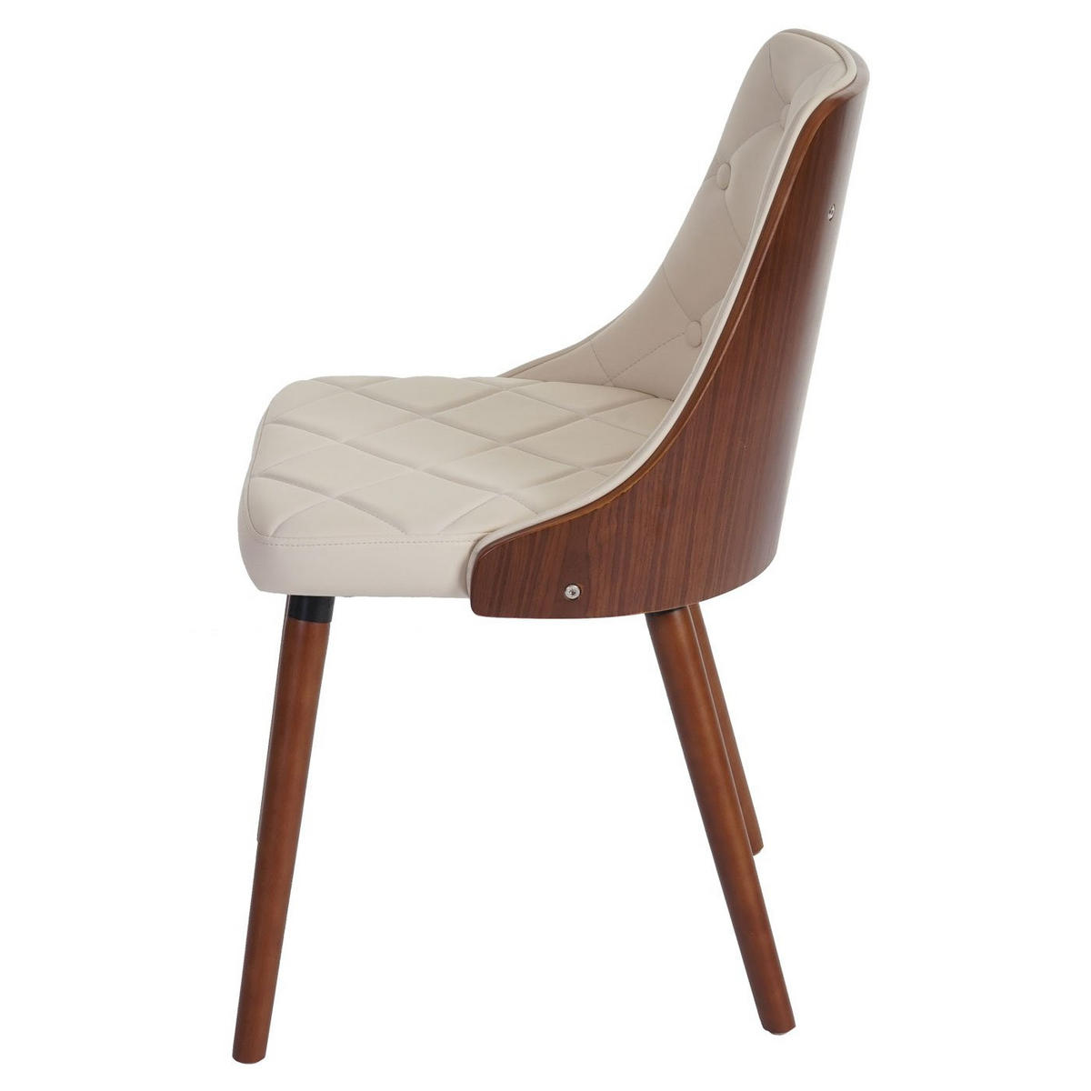 ESSZIMMERSTUHL Beige 2er-Set - Beige/Creme, Textil (50/82/53cm) - MCW