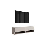 TV-LOWBOARD 140 cm Kaschmir, 140 × 32 × 34 cm - Beige, Holzwerkstoff (140/33.6/32cm) - 3XE LIVING