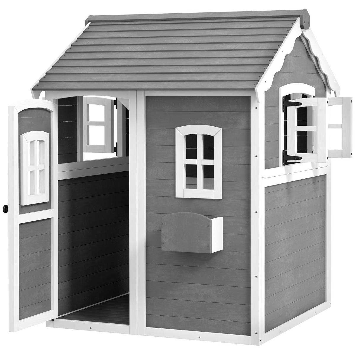 SPIELHAUS DE-10792 Grau - Grau, Holzwerkstoff (104.5/137/110cm) - ComfortXL