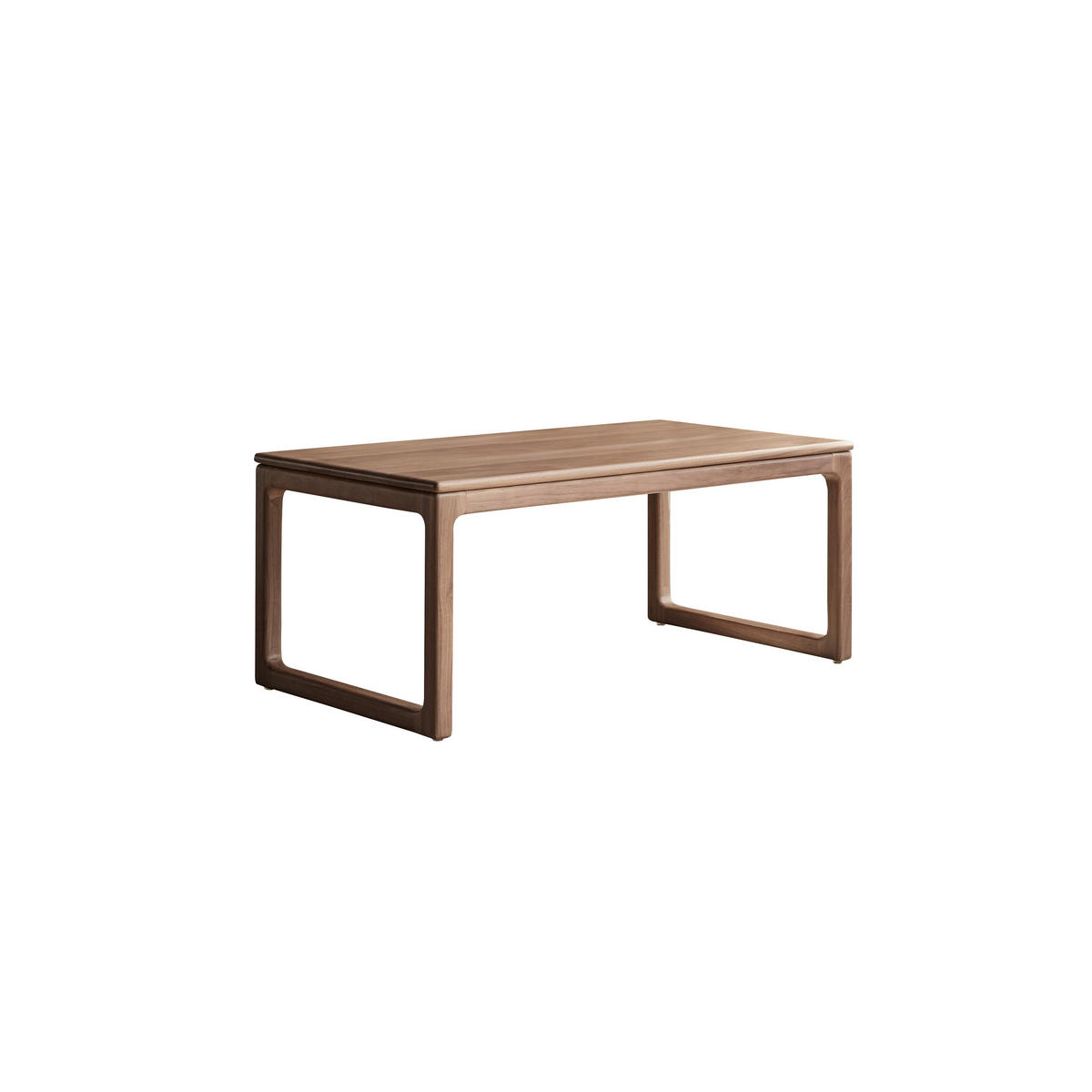 COUCHTISCH Arto Dunkelbraun aus Walnuss - Dunkelbraun, Holz (56/100/42cm) - Tikamoon