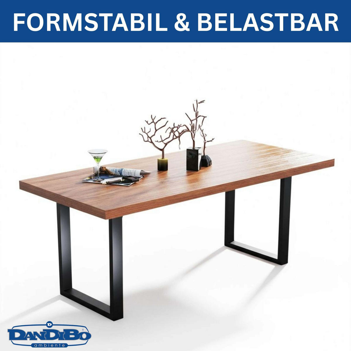 TISCHBEINE Metall Schwarz Set 72 x 62 cm Tischgestell Höhenverstellbar Tischkufen Esstisch Beine - Schwarz, Metall (8/72/62cm) - DanDiBo